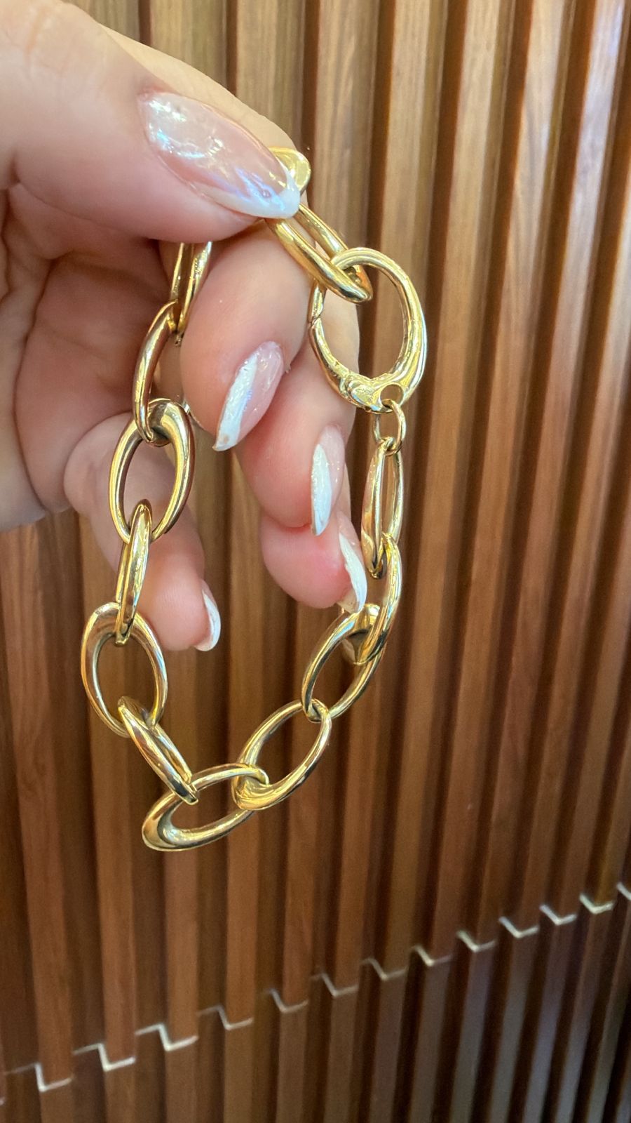 DUMMY - PULSERA ESLABONADA 18K 22GR